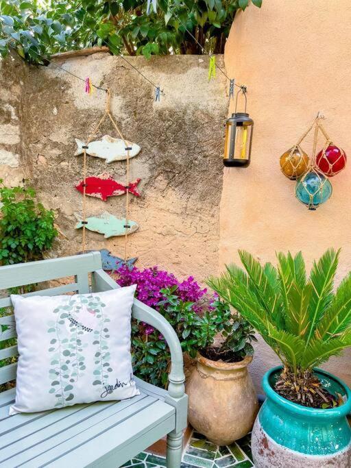 Petit Patio - 2 Chambres - Centre Ville - Climatisation Cassis Eksteriør billede